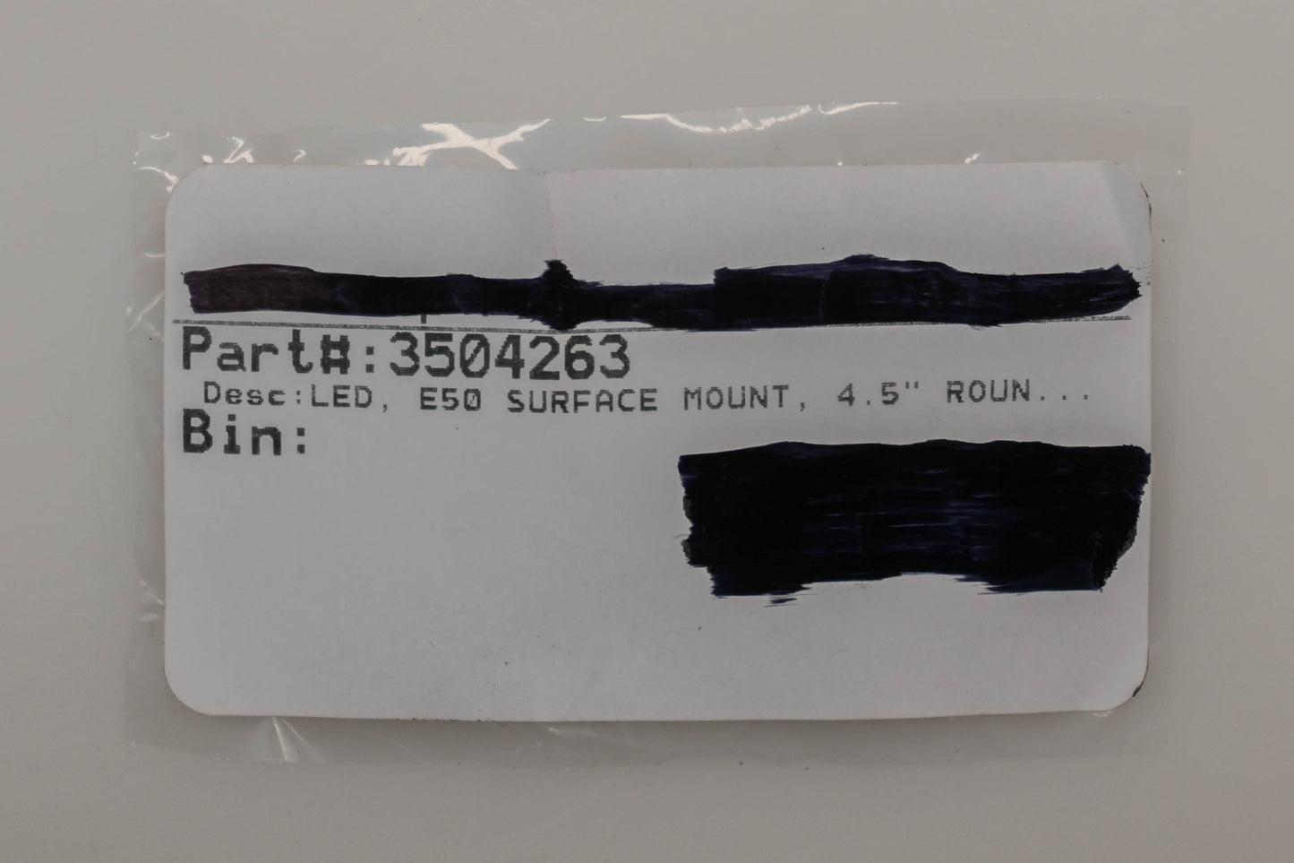 Aftermarket 3504263 4-1/2" Round LED Surface Mount Dome Light NOS