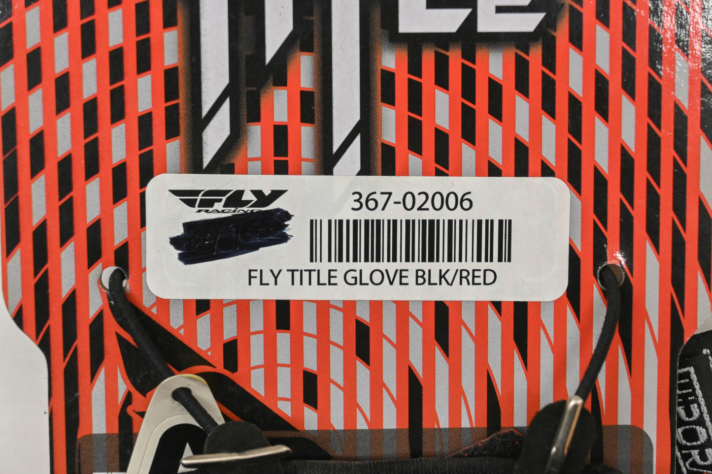 Fly Racing 367-02006 Black/Red Gloves YL6 NOS