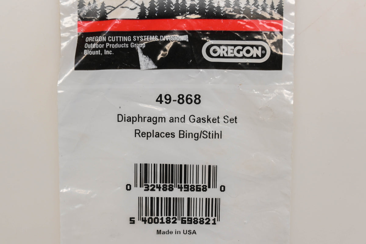 Oregon 49-868 Carburetor Repair Kit NOS