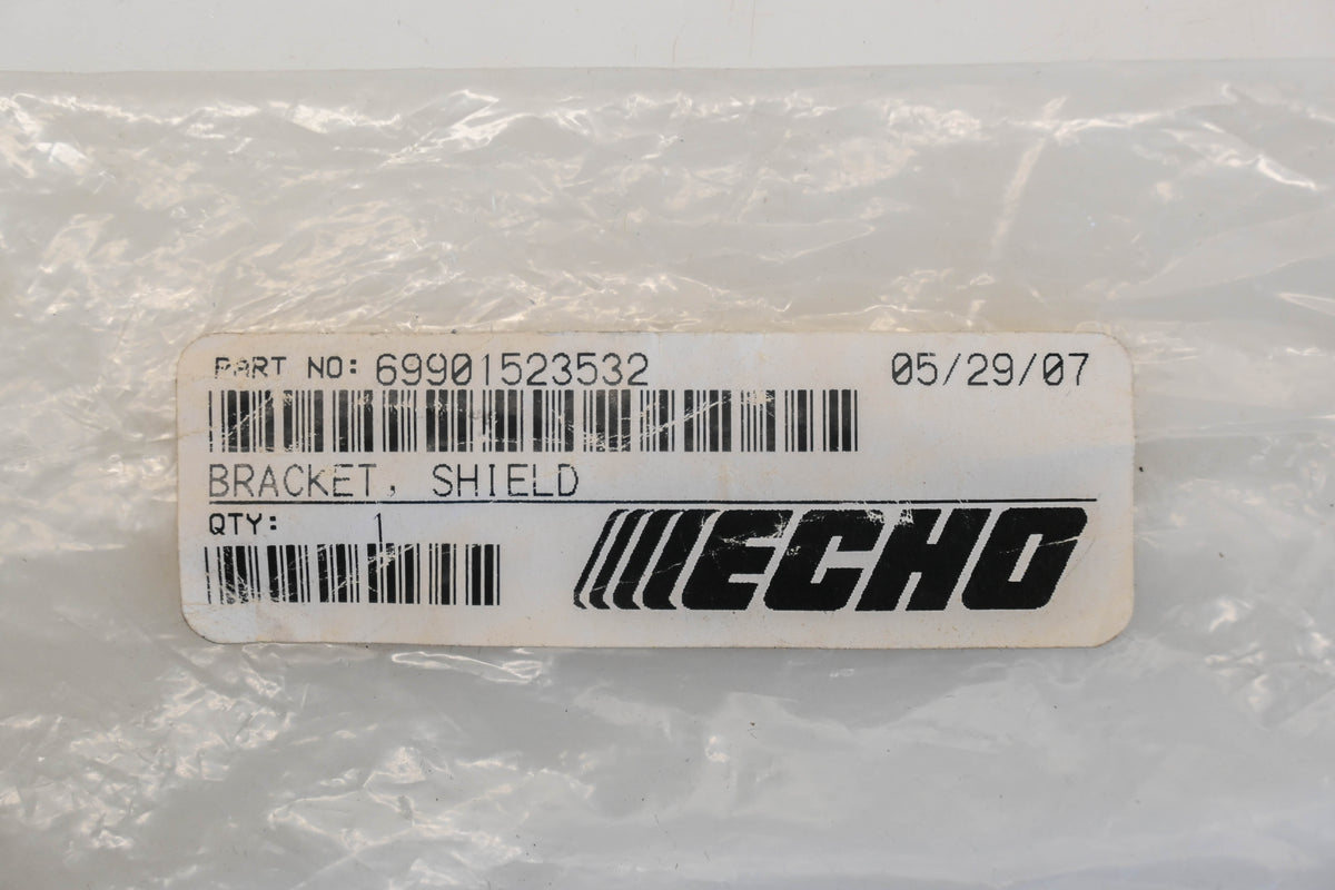 New OEM Echo 69901523532 Metal Shield Bracket NOS