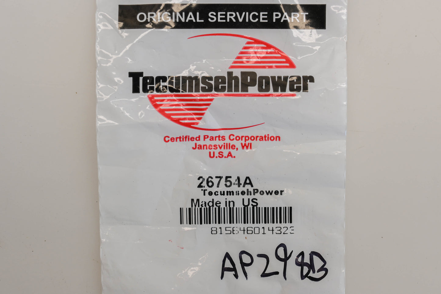 New OEM Tecumseh 26754A Exhaust Gaskets Qty 2 NOS