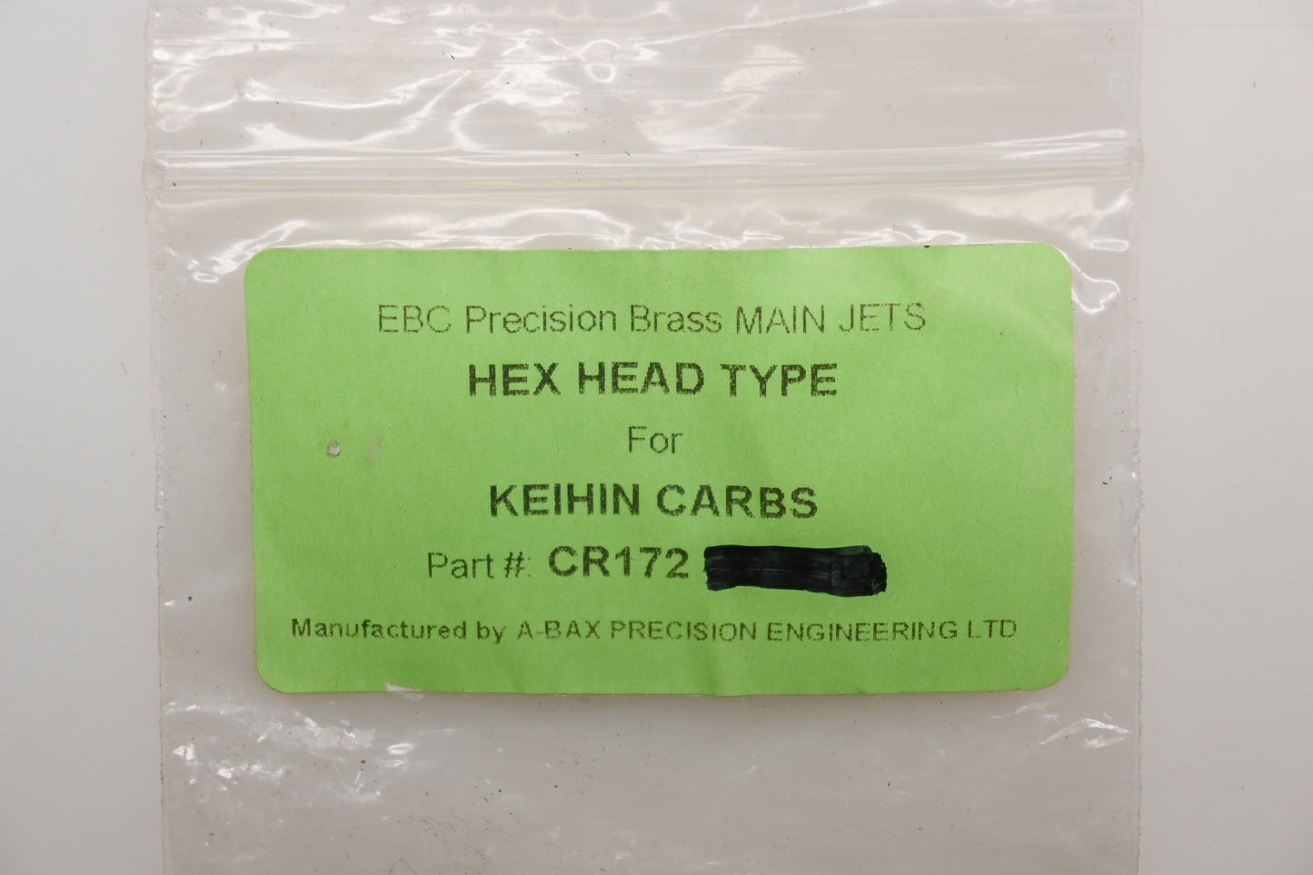 EBC CR172-4 #172 Main Jets Qty 3 NOS
