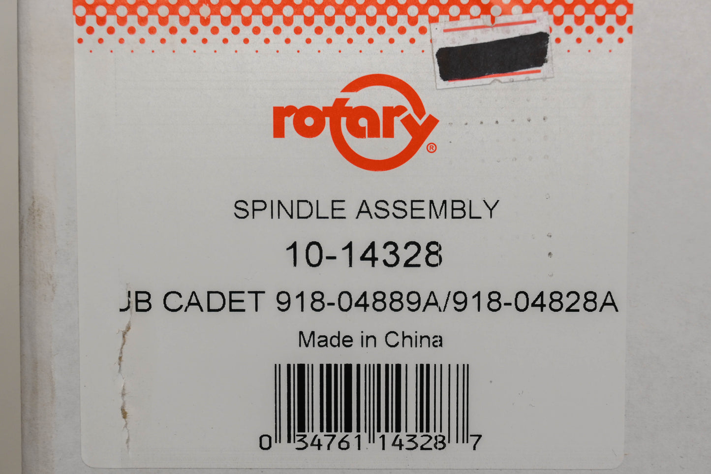 Rotary 10-14328 Spindle Assembly NOS