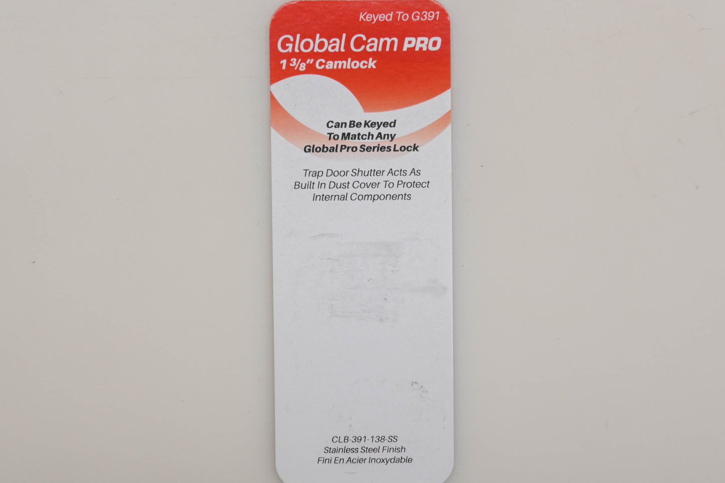 CPG CLB-391-138-SS 1-3/8" Cam Lock Kit NOS