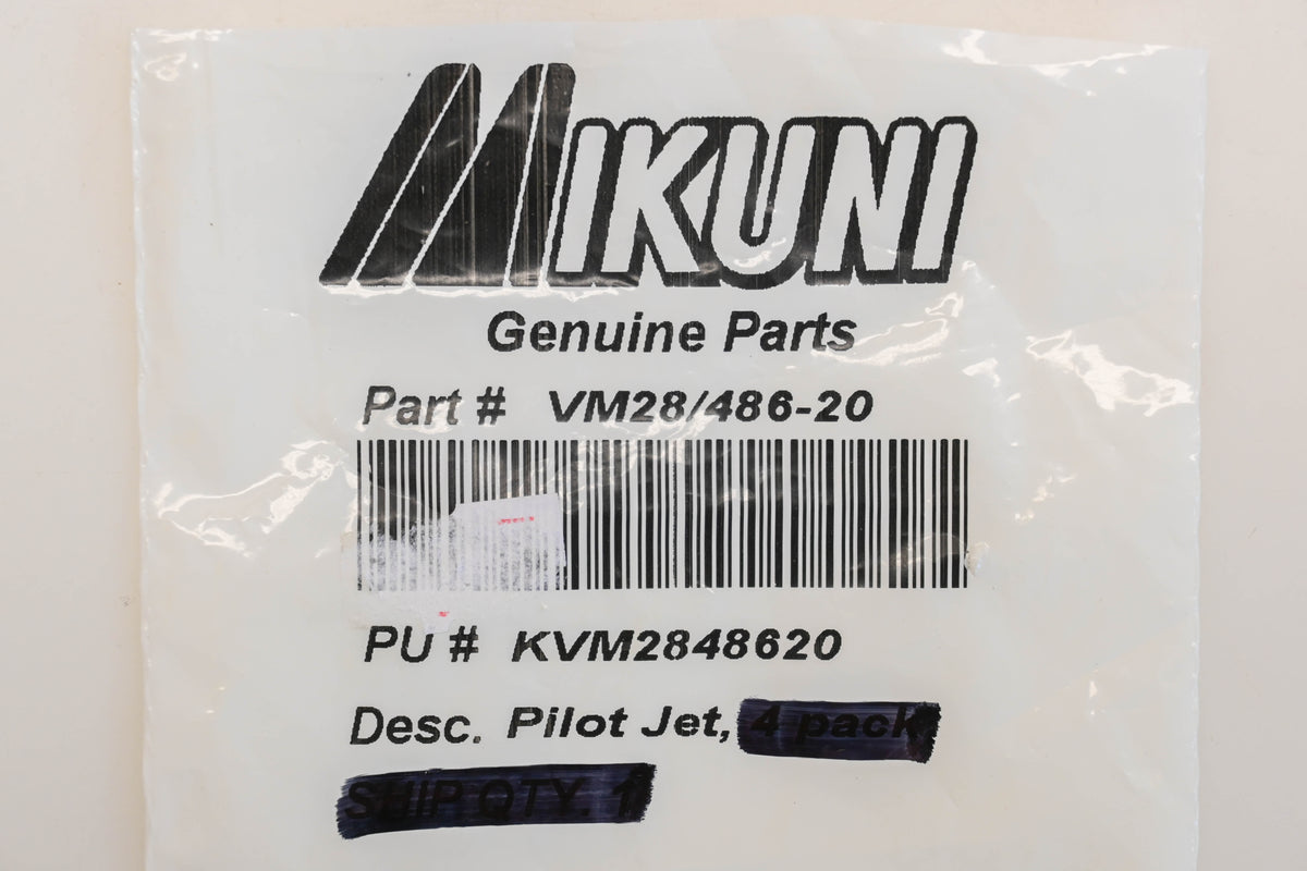 Mikuni VM28/486-20 #20 Pilot Jets Qty 3 NOS