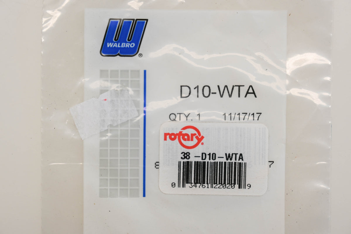 Walbro D10-WTA Diaphragm Gasket Kits Qty 2 NOS