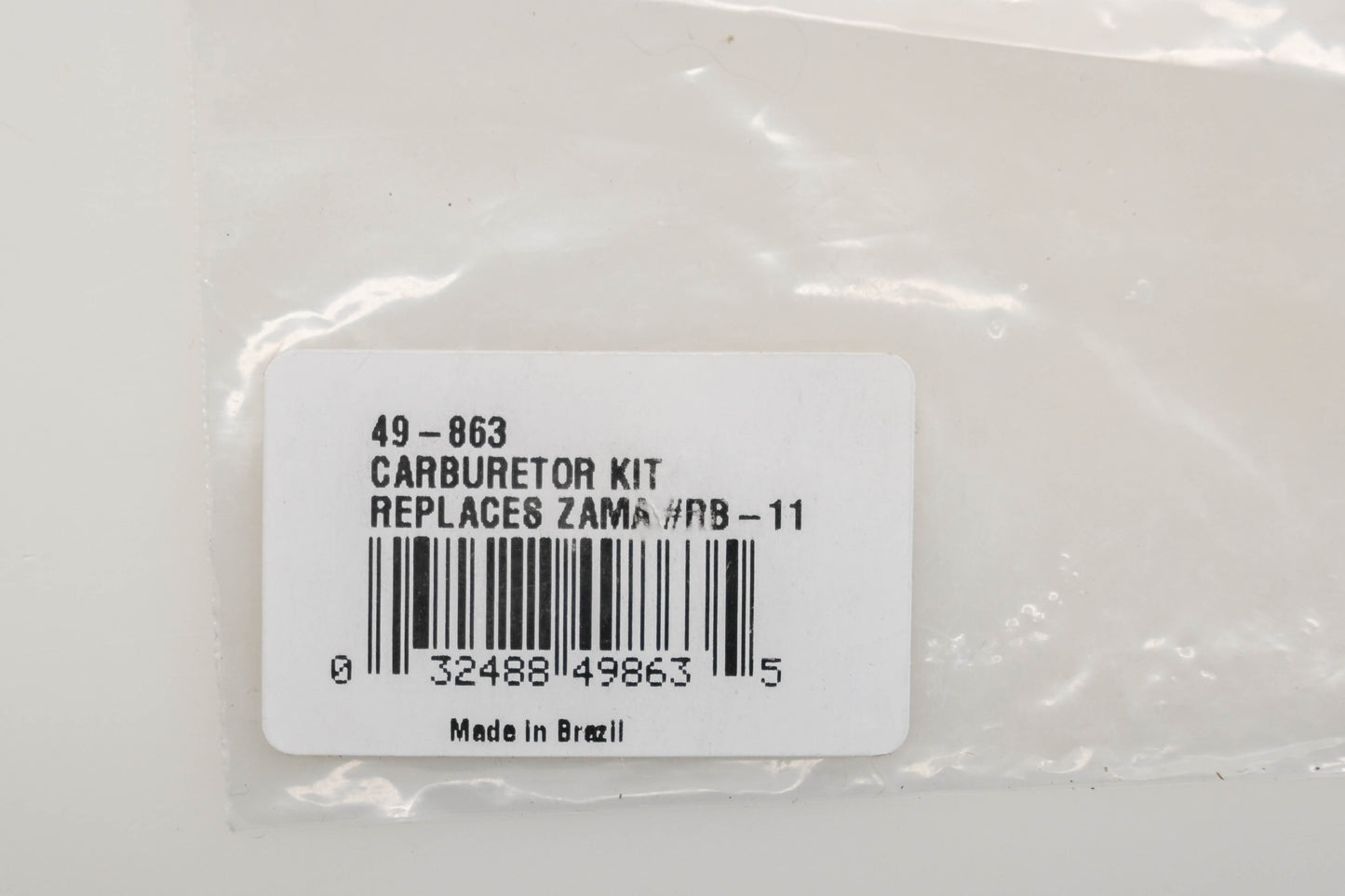 Oregon 49-863, RB-11 Carburetor Repair Kit NOS