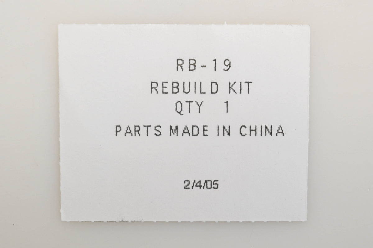 Zama RB-19 Carburetor Repair Kit NOS