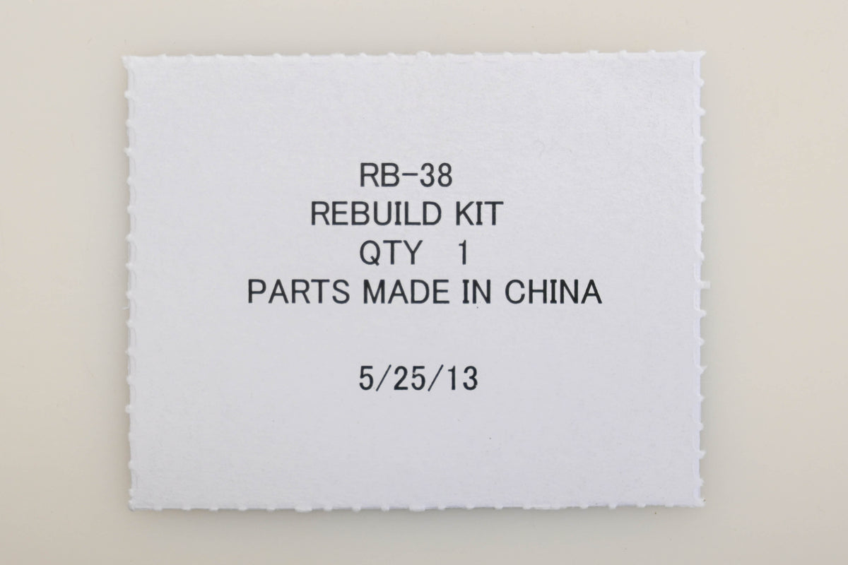 Zama RB-38 Carburetor Repair Kit NOS