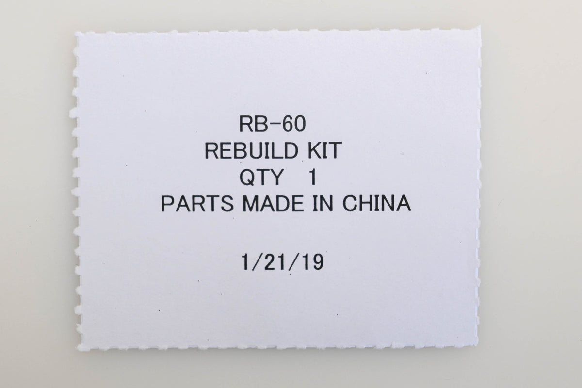 Zama RB-60 Carburetor Repair Kit NOS
