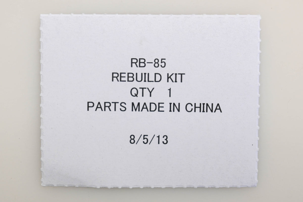 Zama RB-85 Carburetor Repair Kit NOS