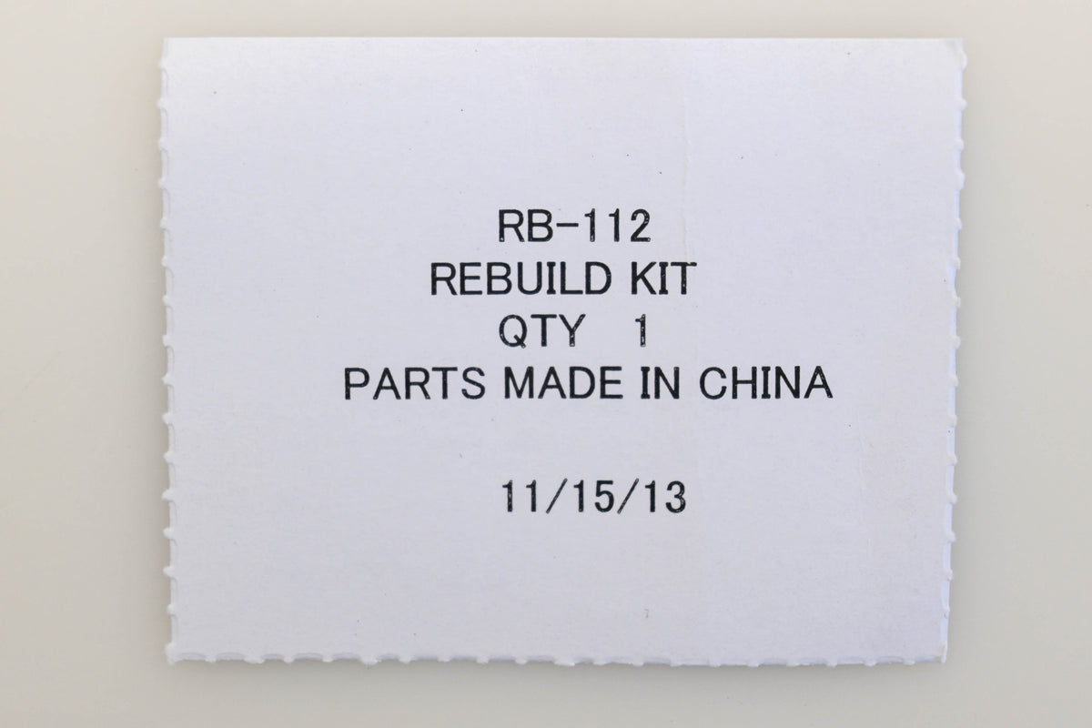 Zama RB-112 Carburetor Repair Kit NOS