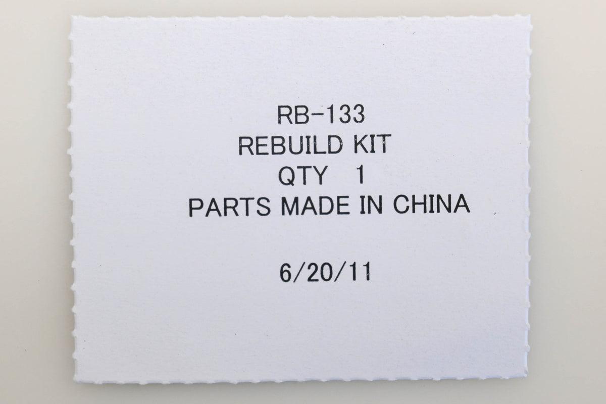 Zama RB-133 Carburetor Repair Kit NOS