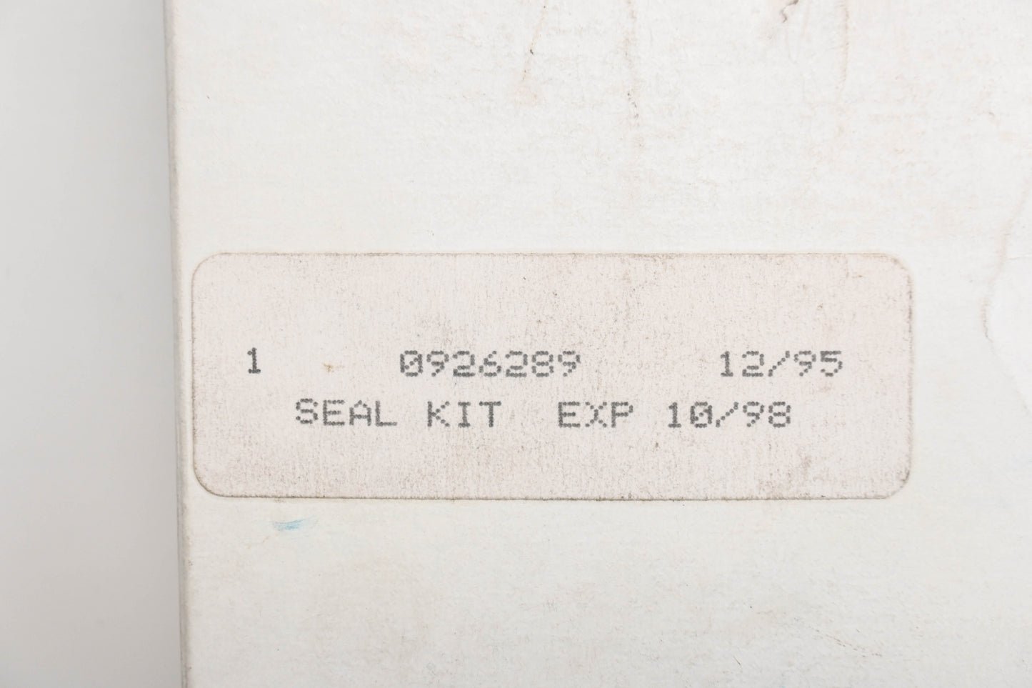 Caterpillar 0926289, 092-6289 Spool Seal Kit NOS