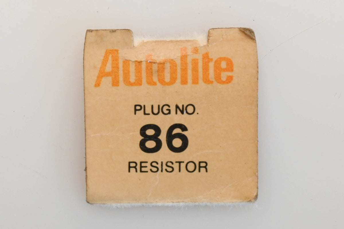 Autolite 86 Spark Plugs Qty 2 NOS