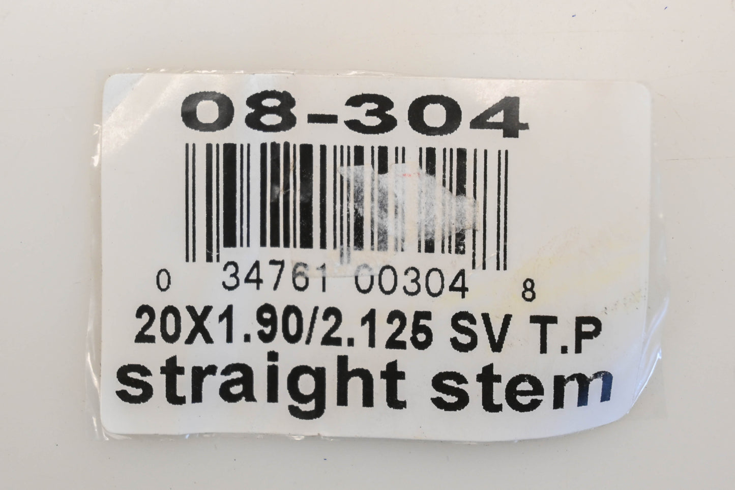 Rotary 08-304 20x1.90/2.125 Straight Stem Tube NOS