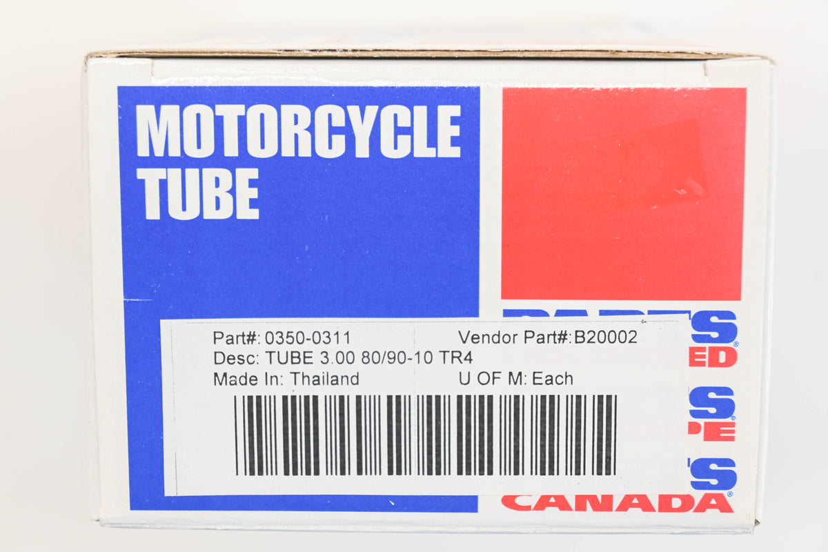 Parts Unlimited 0350-0311 3.00 80/90-10 TR4 Tube NOS