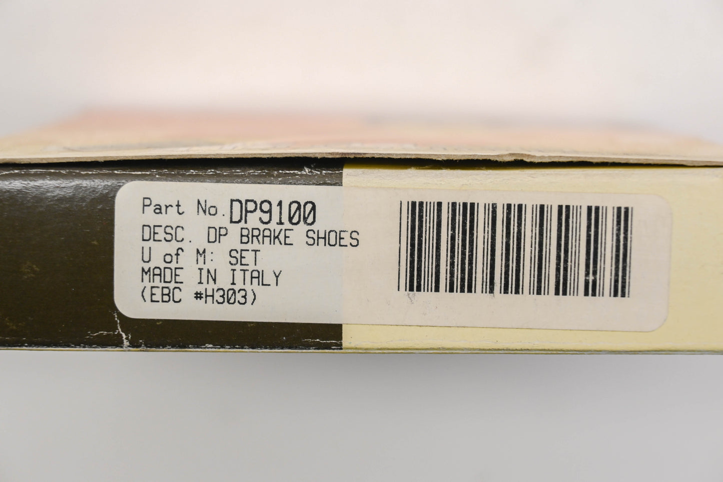 DP Brakes DP9100 Brake Shoe Kit NOS