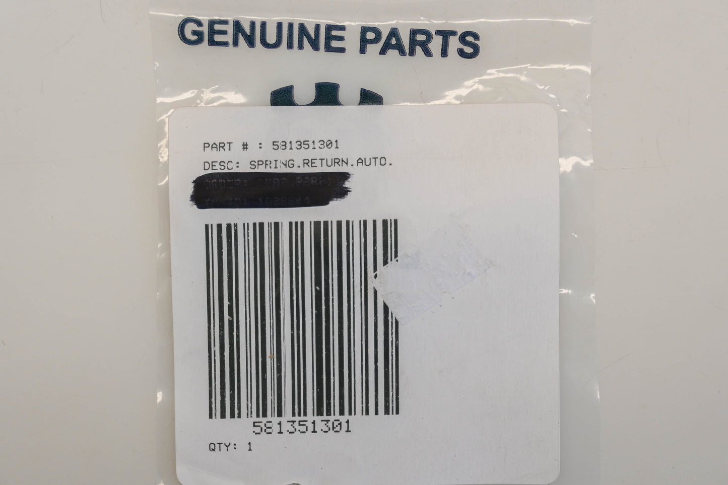 New OEM Husqvarna 581351301 15/32" x 11/16" Extension Spring NOS