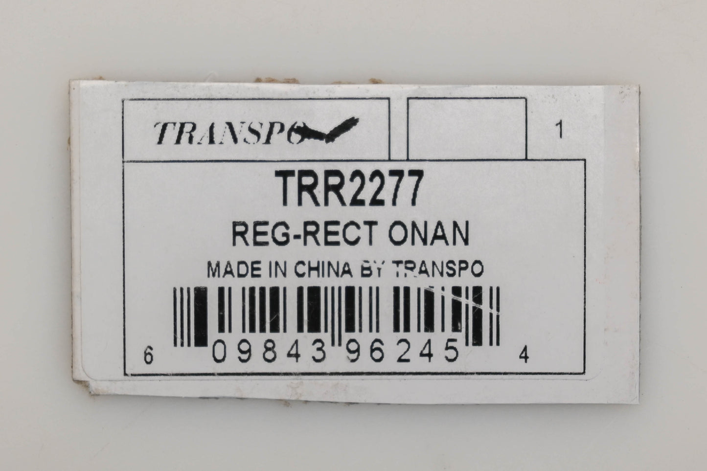 Transpo TRR2277 Voltage Rectifier Regulator NOS