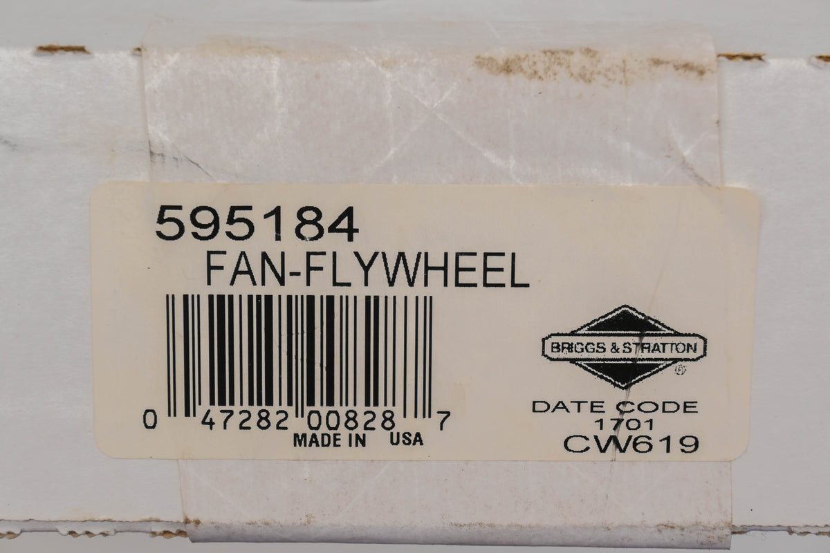 New OEM Briggs & Stratton 595184 Flywheel Fan NOS