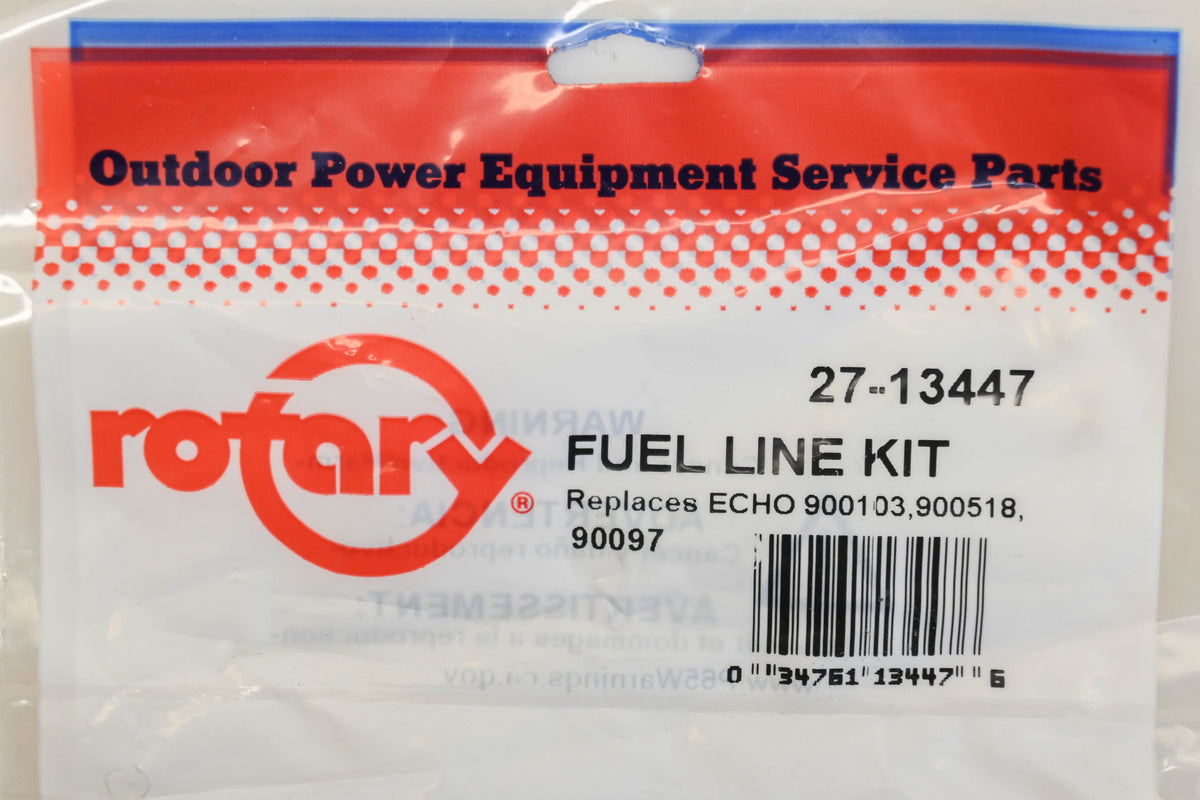 Rotary 27-13447, 900103, 900518 Fuel Line Kit NOS