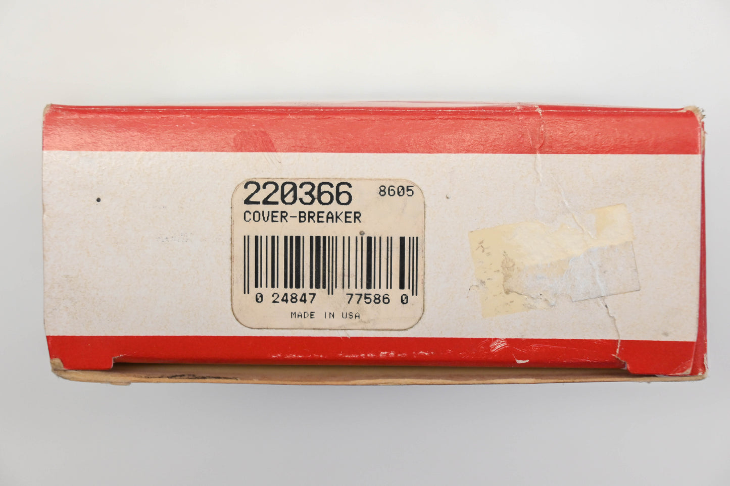 New OEM Briggs & Stratton 220366 Ignition Points & Condenser Cover NOS