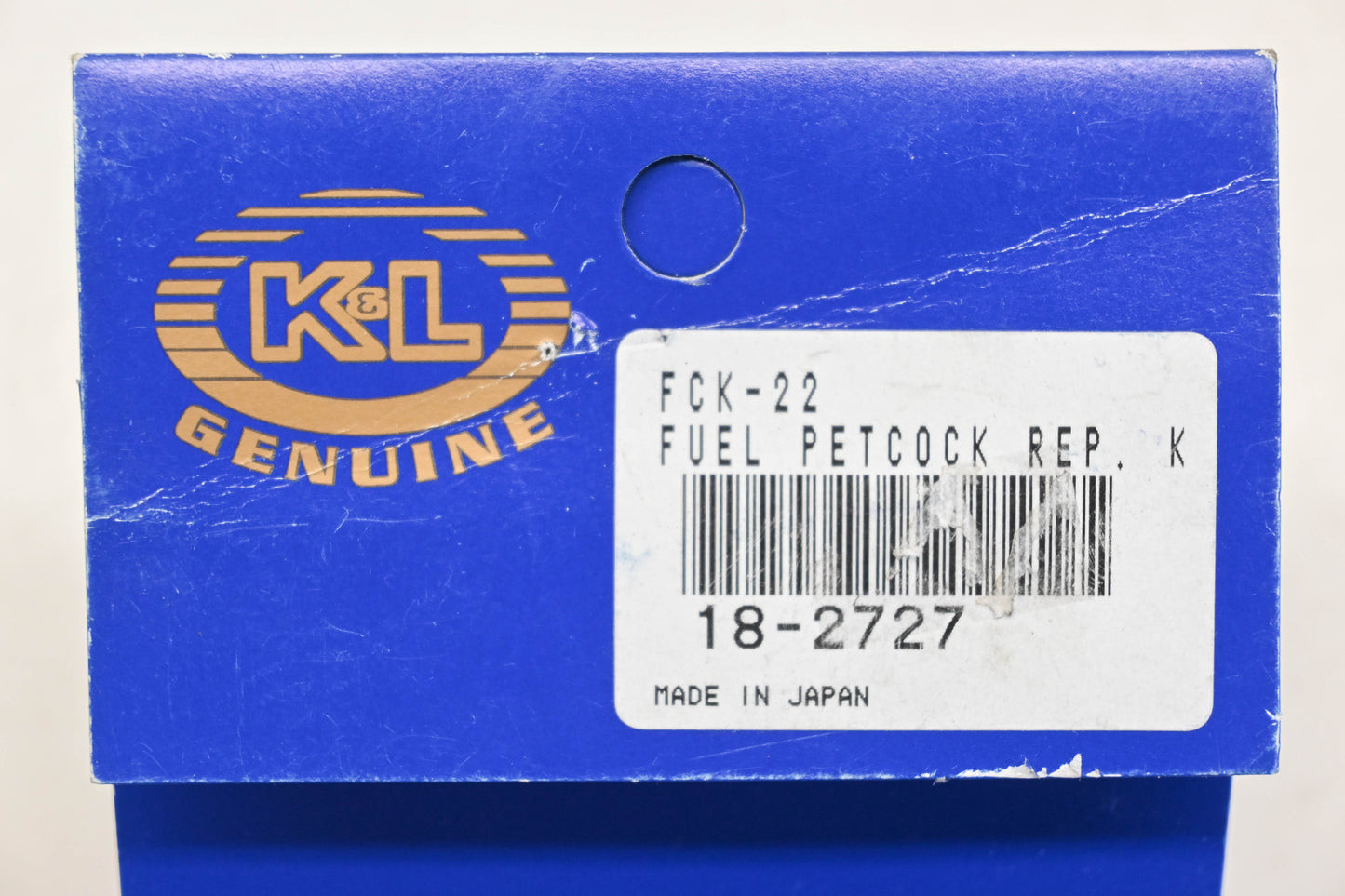 K&L 18-2727, FCK-22 Fuel Petcock Repair Kit NOS