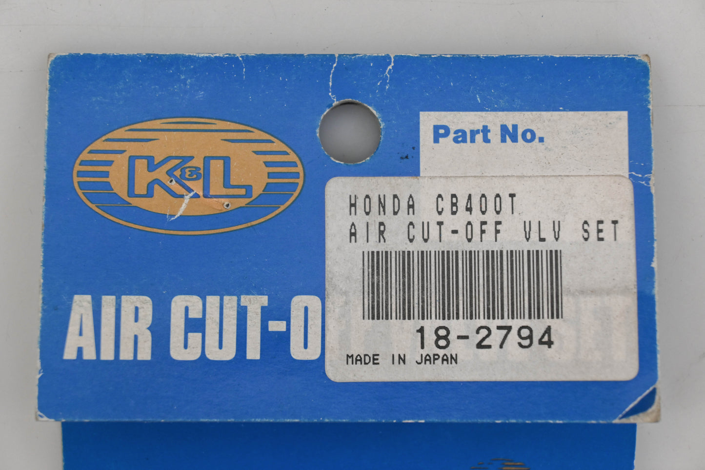 K&L 18-2794 Air Cutoff Valve Kit NOS