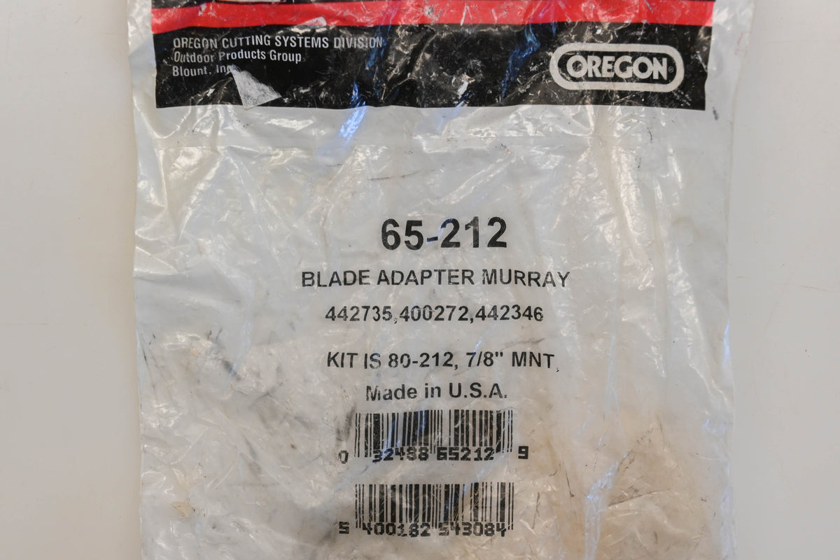 Oregon 65-212, 442735, 400272 7/8" Blade Adapter NOS