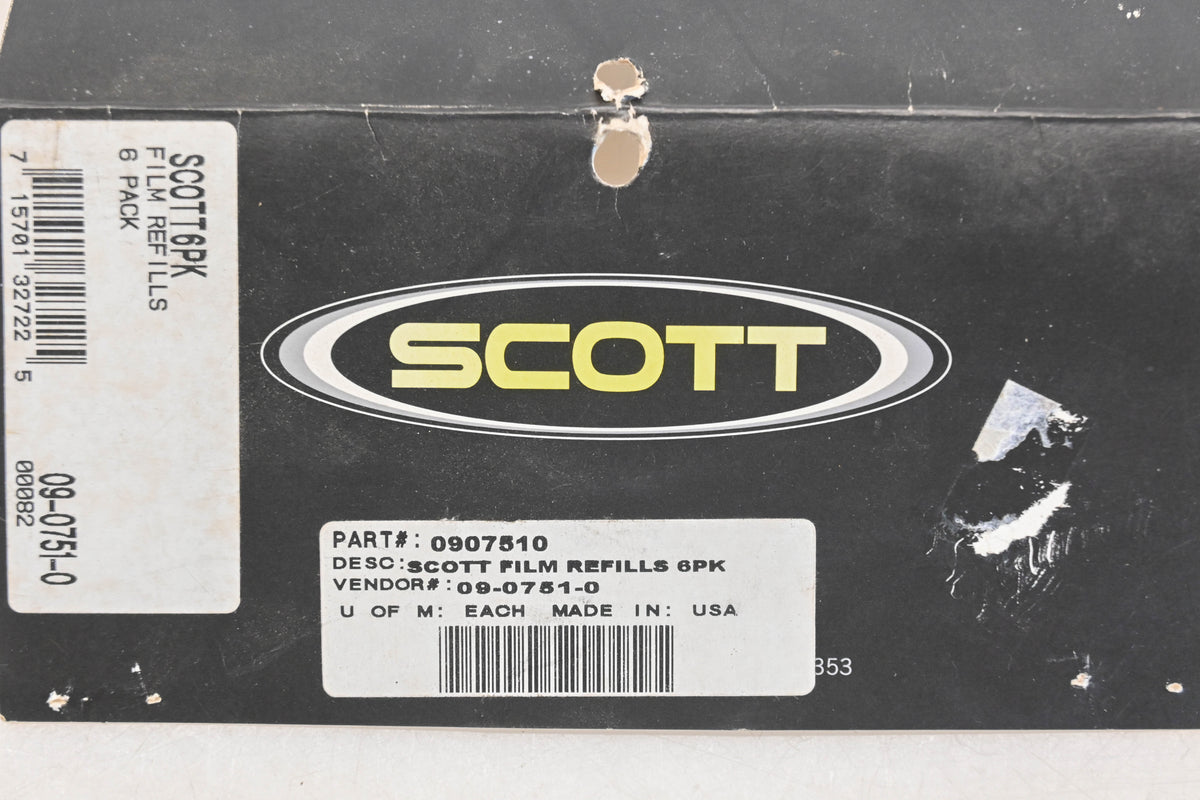 Scott 0907510, 09-0751-0 Goggle Film Rolls Qty 6 NOS