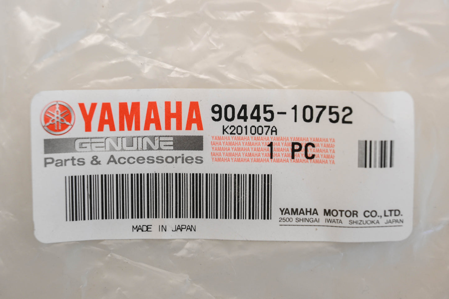 New OEM Yamaha 90445-10752-00 Oil Return Hose NOS