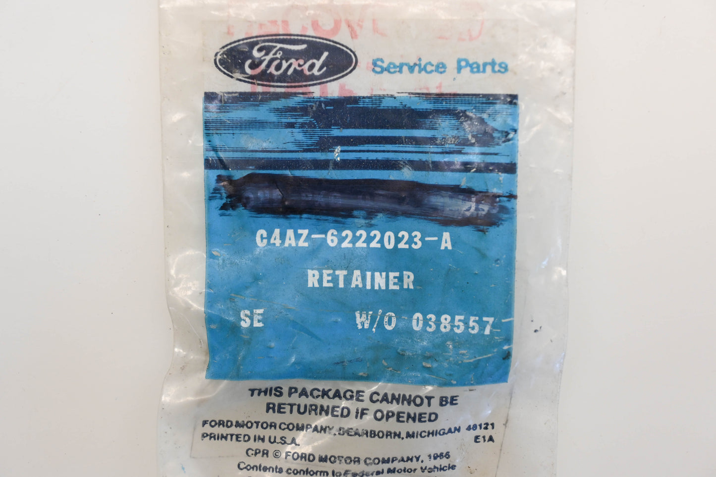 New OEM Ford C4AZ-6222023-A Lock Cylinder Retainer Clip NOS