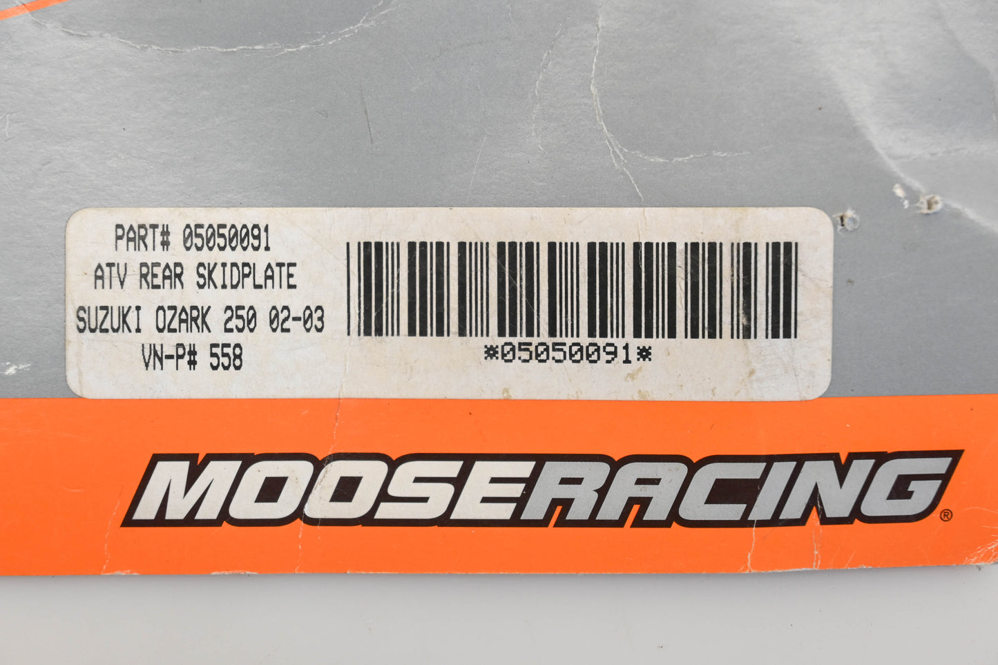 Moose 05050091 Rear Skid Plate LTZ250 Ozark 250 NOS