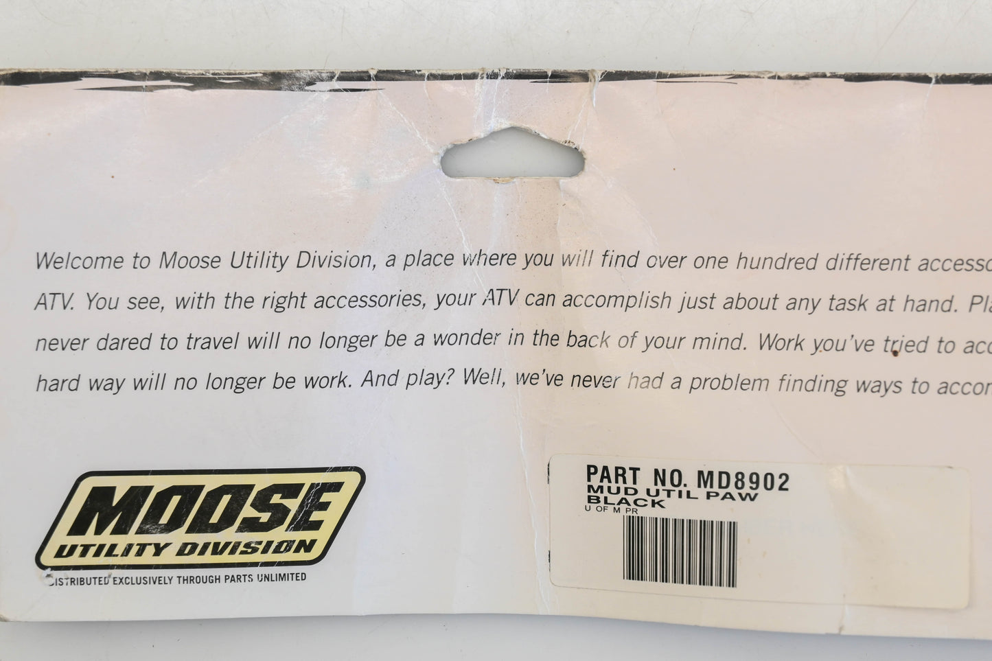 Moose MD8902 Handlebar Hand Warmer Paw Gauntlet Kit NOS