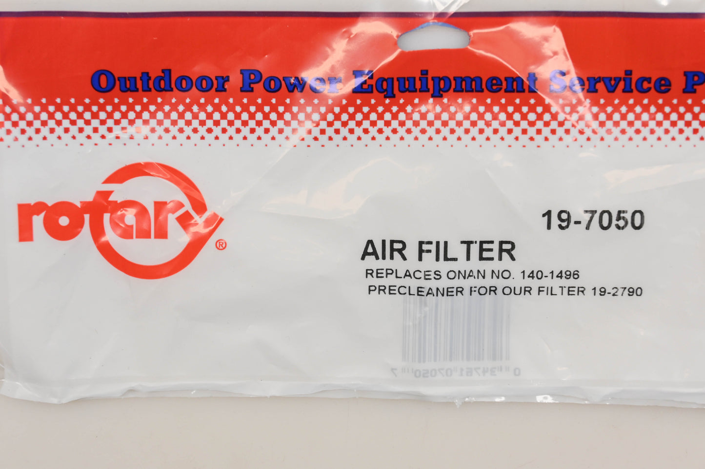 Rotary 19-7050, 140-1496, 692520 Foam Pre-Filter NOS