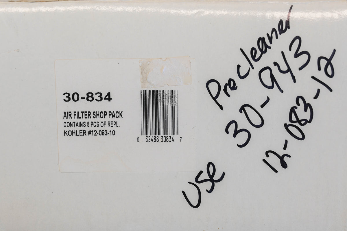 Oregon 30-834 Air Filters Qty 6 NOS