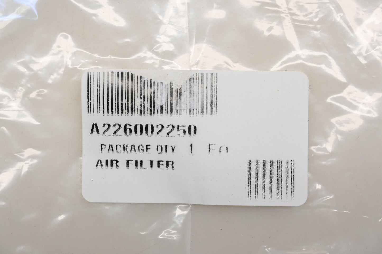 New OEM Echo A226002250 Air Filter NOS