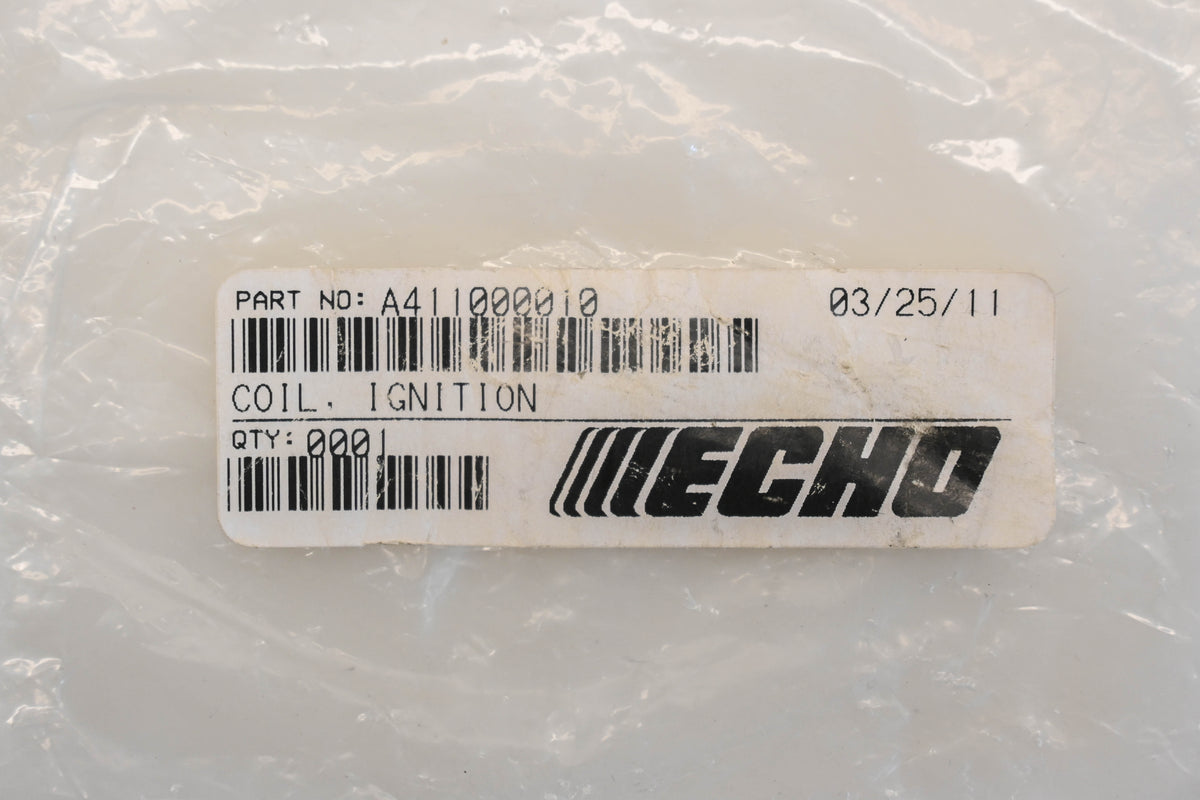 New OEM Echo A411000010 Ignition Coil NOS