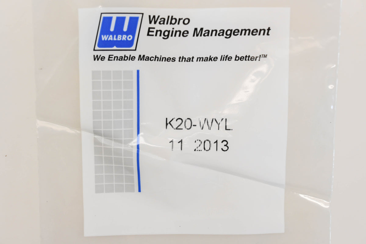 Walbro K20-WYL, 753-04014 Carburetor Repair Kit NOS