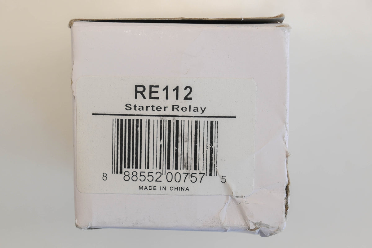 Aftermarket RE112 Starter Relay NOS