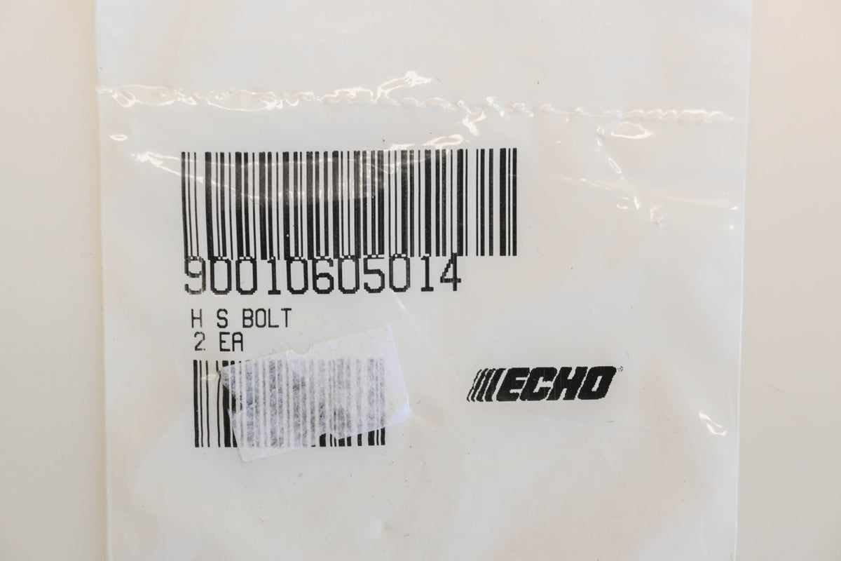 New OEM Echo 90010605014 M5-0.8 x 14mm Bolts Qty 2 NOS