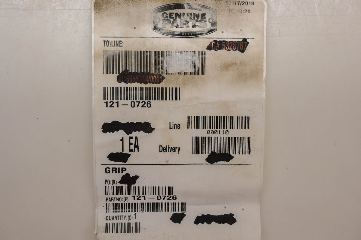 Toro 121-0726 Grip NOS