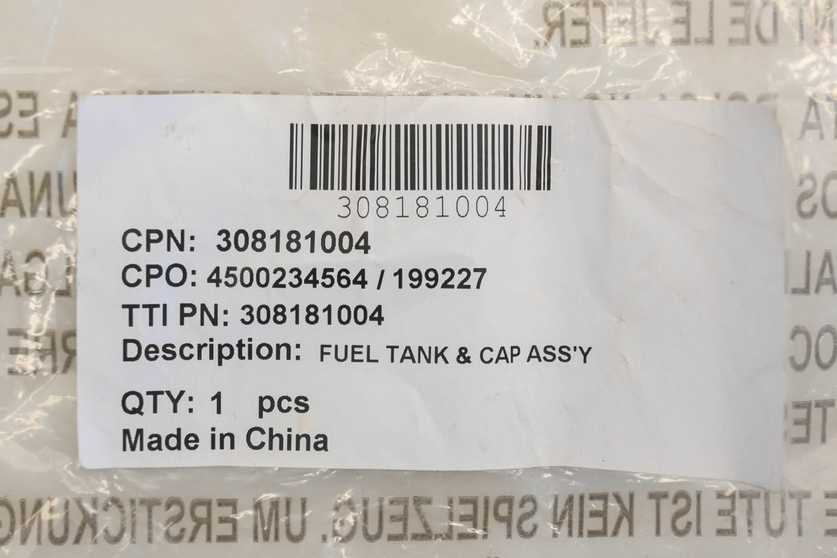 Aftermarket 308181004 Fuel Tank Assembly NOS