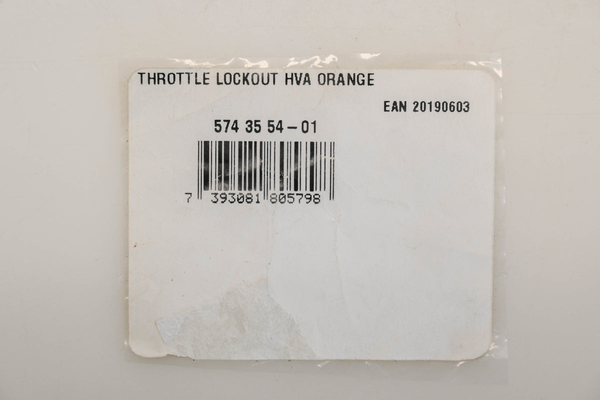New OEM Husqvarna 574 35 54-01, 574355401 Throttle Lockout NOS