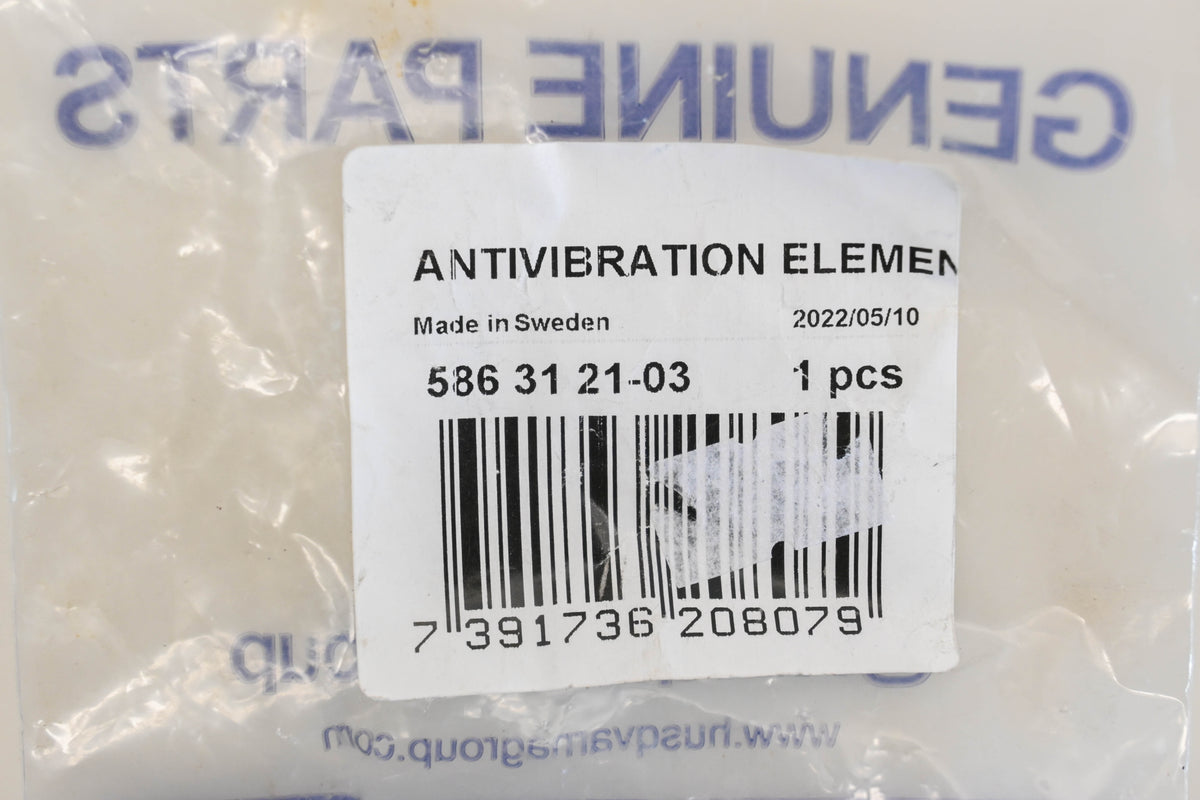 New OEM Husqvarna 586 31 21-03, 586312103 Antivibration Element NOS