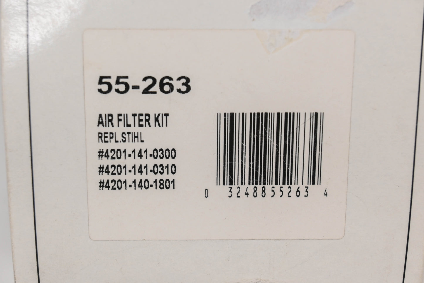 Oregon 55-263, 4201-141-0300, 4201-141-0310 Air Filter Kit NOS