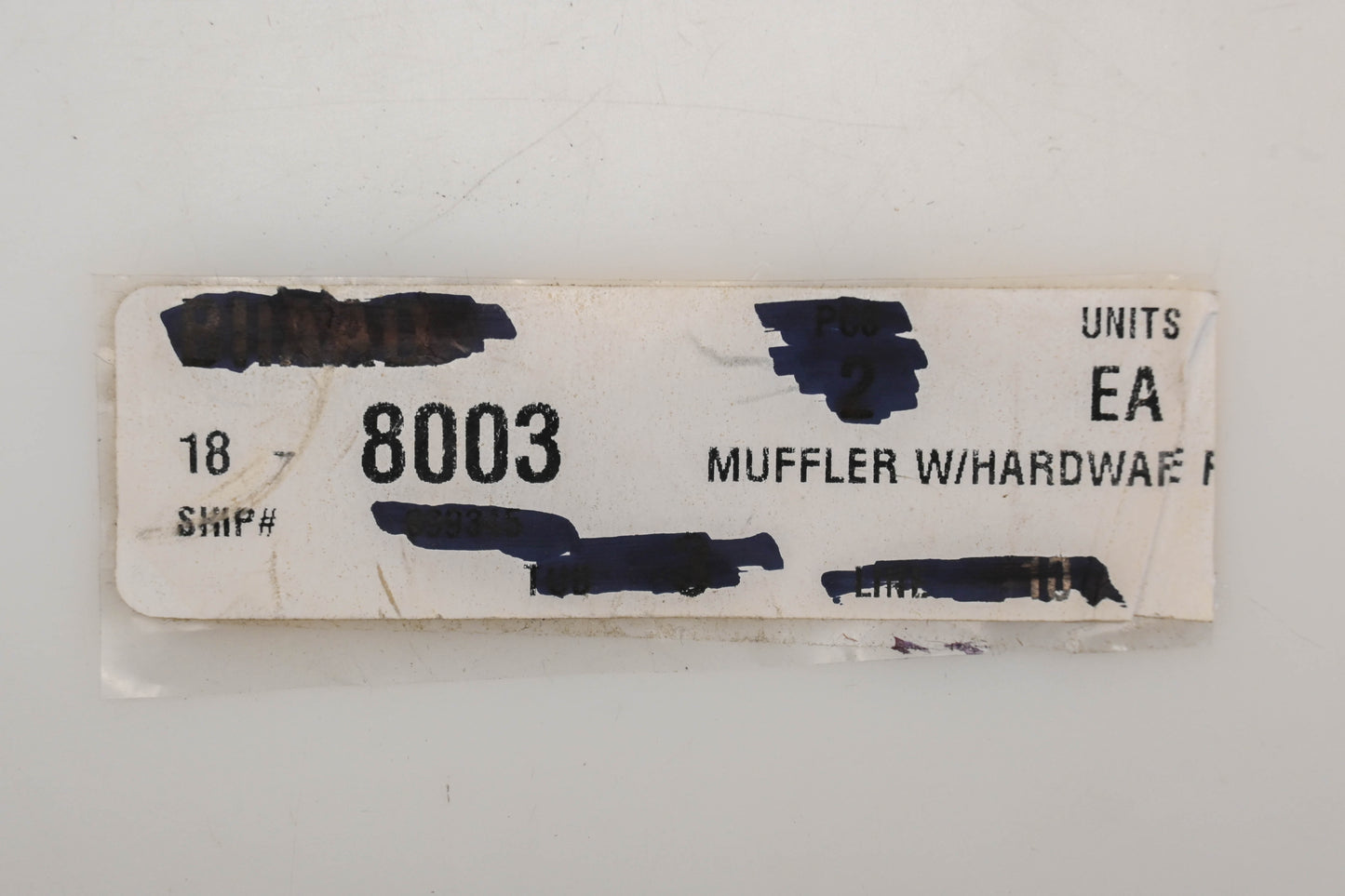 Rotary 18-8003 Muffler Assembly NOS