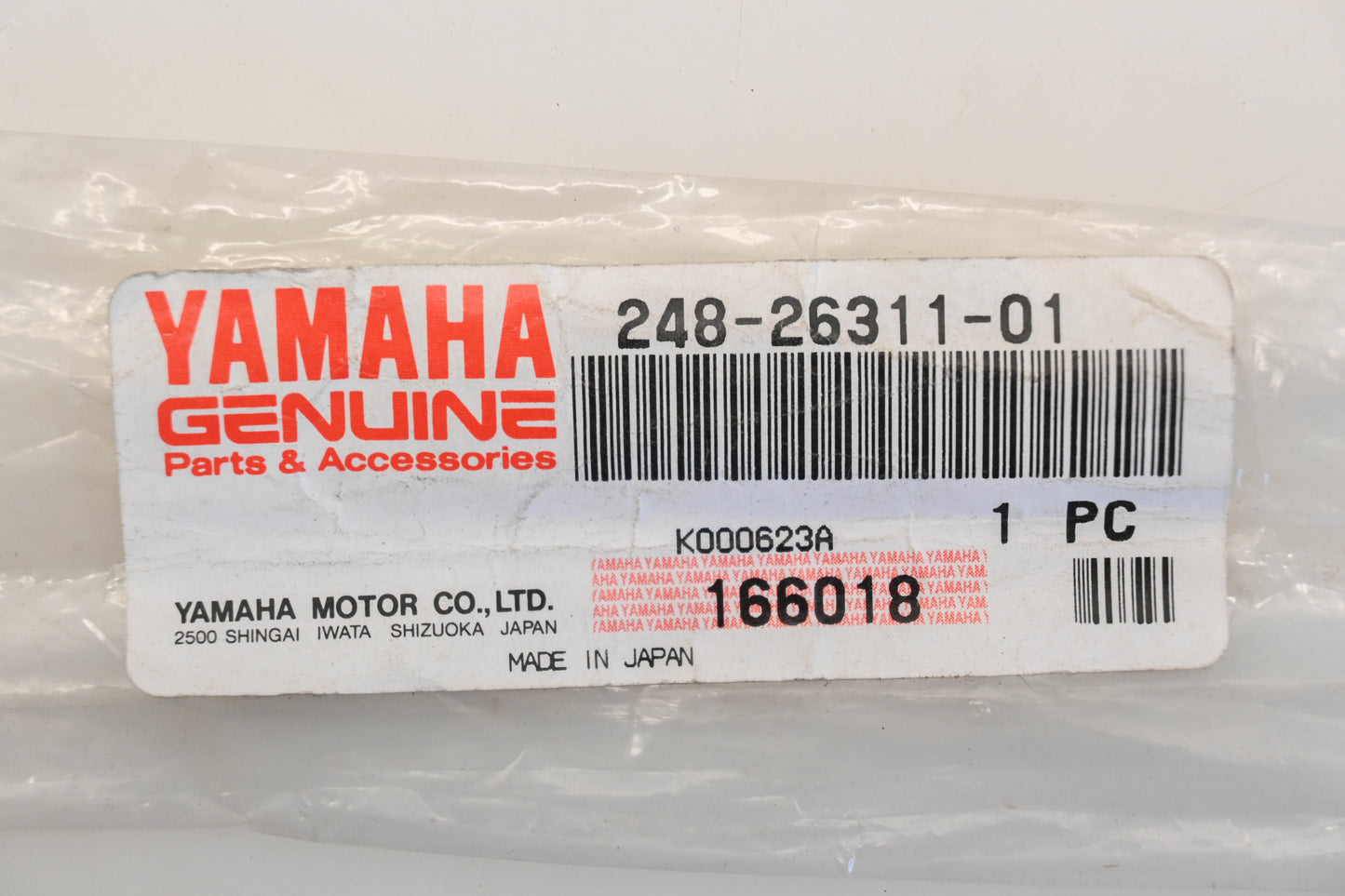 New OEM Yamaha 248-26311-01-00 Throttle Cable NOS