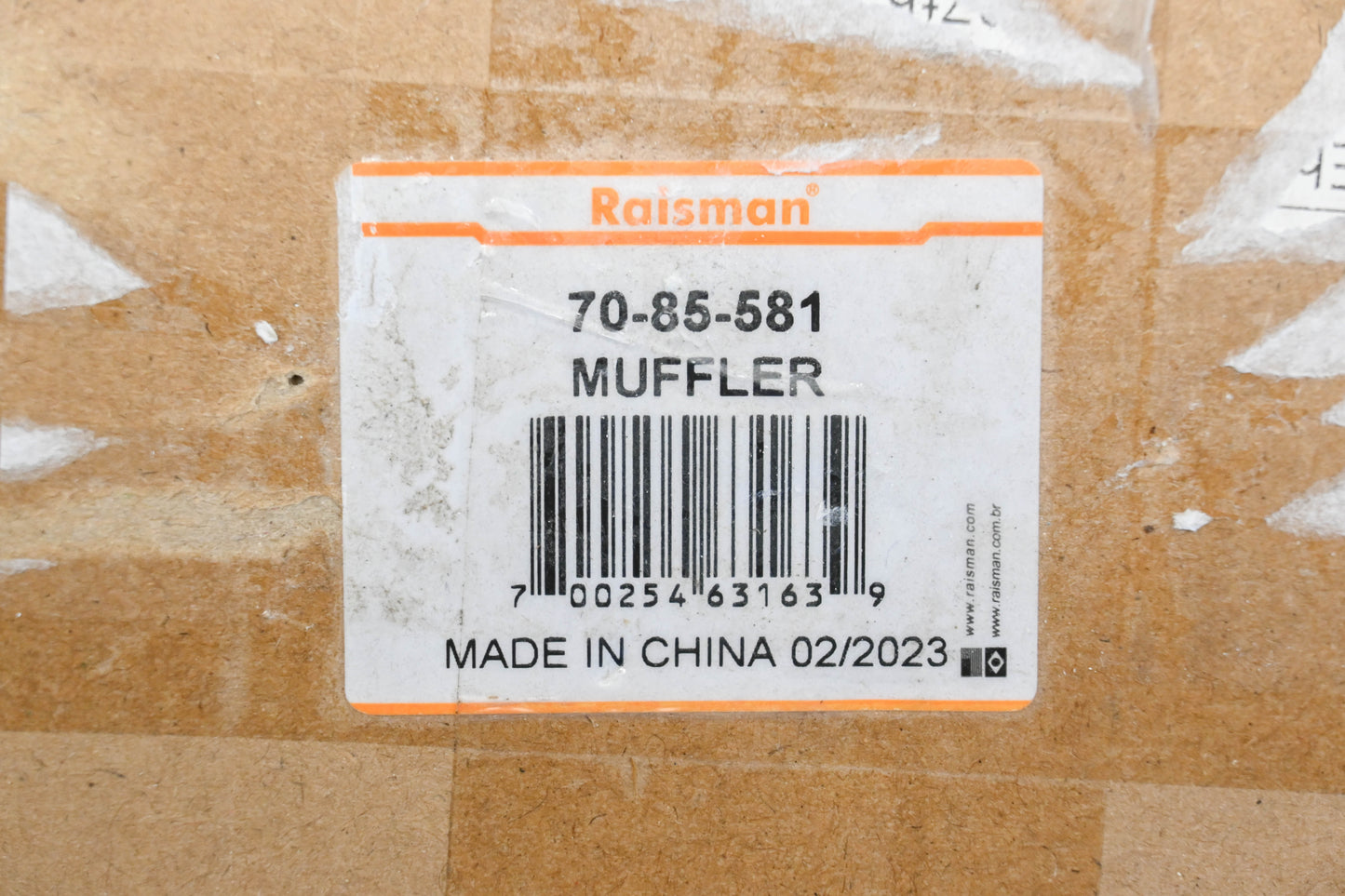 Raisman 70-85-581, 1119-140-0604 Muffler Kit NOS